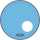 20" Remo Powerstroke 3 Colortone Bass Drum Head, Blue, With Port Hole, P3-1320-CT-BUOH