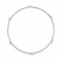 Worldmax 14" 2.3mm Triple-Flange Hoop, 6 Holes - Chrome