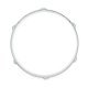 Worldmax 14" 2.3mm Triple-Flange Hoop, 6 Holes - Chrome