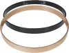 22" Gibraltar 8 Ply 1.75 Inch Wide Maple Bass Drum Hoop, Black Lacquer