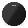 6" Evans Level 360 Black Chrome 2 Ply Batter Side Tom Drumhead, TT06CHR
