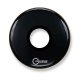 18" Aquarian Regulator Single-Ply Bass Drum Head With 7" Center Port - Black