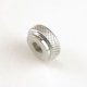 DW Satin Chrome Plated Knurled Bass Drum Spur Nut, DRSP2217