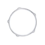 Pearl 8" Super Hoop With 5 Holes - Chrome