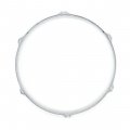 Worldmax 14" 2.3mm Triple-Flange Snare-Side Hoop, 6 Holes - Chrome