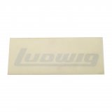 Ludwig Logo Bass Drum Decal 2.5