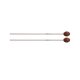 Vic Firth Corpsmaster Multi-Application Marimba Mallets, Rubber Core - Hard