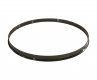 16" Single Flange Batter Side Drum Hoop, Black Nickel, By dFd, DISCONTINUED, IN STOCK