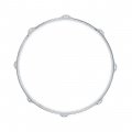 Pearl 12" Snare-Side SuperHoop II With 8 Holes - Chrome