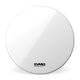 18" Evans EQ3 Side Resonant Bass Drum Drumhead, Not Ported, Smooth White