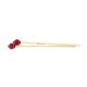 Mike Balter Pro Vibe Red Cord Keyboard Mallets - Soft