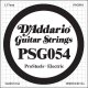 D'Addario PSG054 ProSteels Electric Guitar Single String, .054