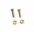 Brass Metal Shell Screws for BE-02 and BE-01 Butt Plates, BES-01BR