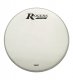 22" Rogers Logo Bass Drum Head Coated White, RBH22A-LOGO