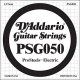 D'Addario PSG050 ProSteels Electric Guitar Single String, .050