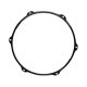 Pearl 10" Snare-Side SuperHoop II With 6 Holes - Black