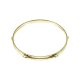 Worldmax 14" 2.3mm Triple-Flange Snare-Side Hoop, 6 Holes - Brass