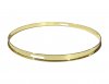 14" Single Flange Snare Side Drum Hoop, Brass, By dFd, DISCONTINUED, IN STOCK