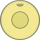 14" Remo Yellow Powerstroke 77 Colortone 2 Ply Snare Drum Drumhead, P7-0314-CT-YE