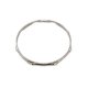 14" 8-Hole DFD 2.5mm Triple-Flanged Snare-Side Hoop - Nickel Over Brass