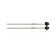 Vic Firth Corpsmaster Multi-Application Vibe Mallets With Weighted Rubber Core, Rattan - Hard