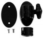 DW 2011 Black Chrome Tom Mounting Bracket Or Floor Tom Leg Bracket, DWSMTB12BL2, DISCONTINUED, IN STOCK