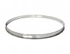 14" Single Flange Snare Side Drum Hoop, Chrome, By dFd