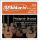 D'Addario EJ41 12-String Phosphor Bronze Acoustic Guitar Strings, Extra Light, 9-45