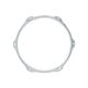 DW 8" 6-Hole True Hoop - Chrome