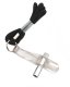 Dunnett R-Class E-Key Ergonomic Drum Key, Clear Poly With Black Lanyard, REKPC