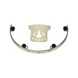 dFd 10" 5 Lug TIMS Tom Drum Isolation Mounting System, Brass, DISCONTINUED, IN STOCK