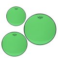 Remo Colortone Emperor Green Tom Pack, 10", 12", 16"