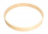 22" 6 Ply 1.5 Inch Wide Maple Bass Drum Hoop, Unfinished, By dFd