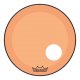 20" Remo Powerstroke 3 Colortone Bass Drum Head, Orange, With Port Hole, P3-1320-CT-OGOH