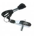 Dunnett R-Class E-Key Ergonomic Drum Key, Cast Metal With Black Lanyard, REKM