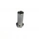 Swivel Nut For L5-1 And L5-3 Drum Lugs, 13/16" End To End Length, Chrome