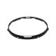 15" 8 Hole 2.3mm Triple Flange Snare Side Drum Hoop, Black Nickel, DISCONTINUED, IN STOCK