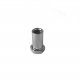 Swivel Nut For L5-2 Drum Lugs, 5/8" End To End Length, Chrome