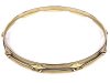 DW Gold Plated 10 Inch 6 Hole True Hoop, Batter Side, DRSPCH10GP