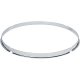 10" Single Flange Tom And Snare Drum Hoop, Chrome, DISCONTINUED, IN STOCK