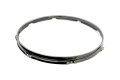 Worldmax 18" 8 Hole 2.3mm Triple Flange Drum Hoop, Black Nickel