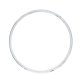 DFD 24" Metal Bass Drum Hoop - Chrome