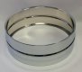 5x14 Steel Snare Shell, No Holes, Chrome Plated