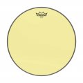 15" Remo Colortone Emperor Tom Drum Head, Yellow, BE-0315-CT-YE