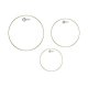 Classic Clear Single Ply Drumhead Tom Pack, 10, 12, And 14 Inch, By Aquarian