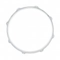 Worldmax 14" 2.3mm Triple-Flange Snare-Side Hoop, 8 Holes - Chrome