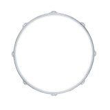 Pearl 13" Snare-Side Super Hoop With 8 Holes - Chrome