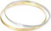 12" Single Flange Tom And Snare Drum Hoop, Chrome, Brass