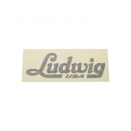 Наклейка на бас-барабан с логотипом Ludwig Script 6.5Наклейка на бас-барабан с логотипом Ludwig Script 6.5  