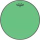 12" Remo Colortone Emperor Tom Drum Head, Green, BE-0312-CT-GN